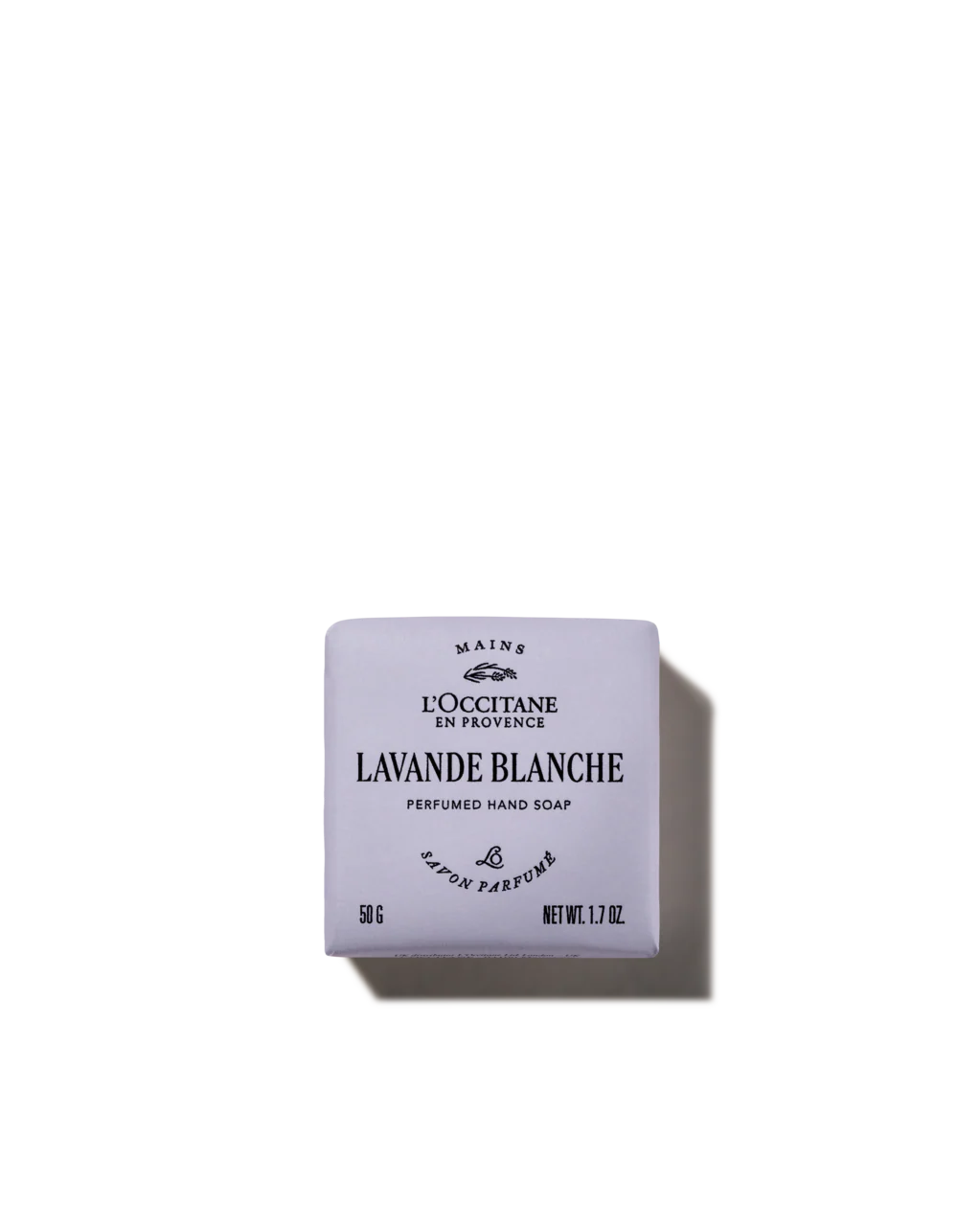 Perfumowane mydło w kostce Lavande Blanche (Biała Lawenda)